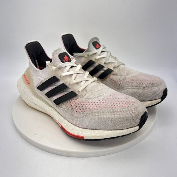 adidas Ultraboost 21 Tokyo Running Men Size US 6 Grey White Shoes S23863 - Picture 4 of 14